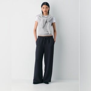 Aritzia Wilfred - The Lodge Pant Black- Crepette